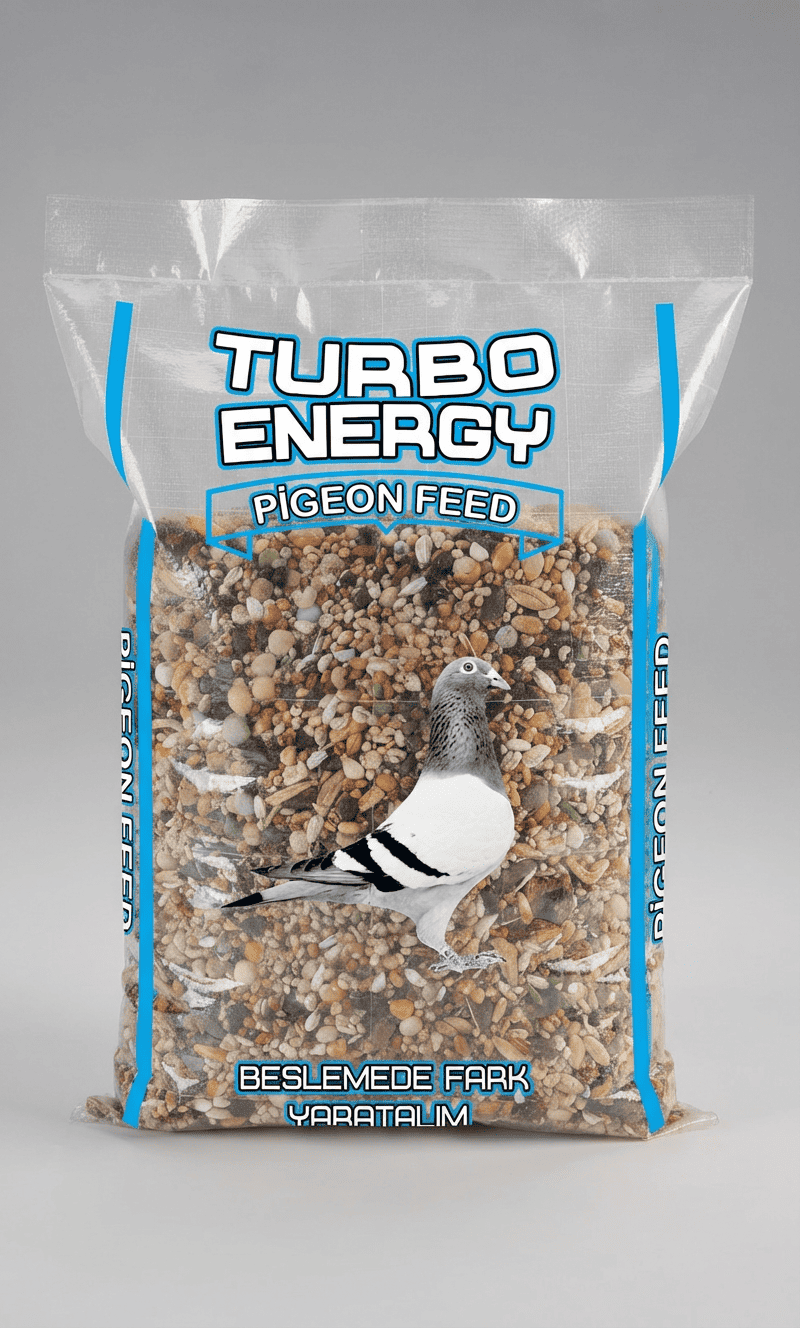Turbo Güvercin Karışık Mavi Premium 20 KG