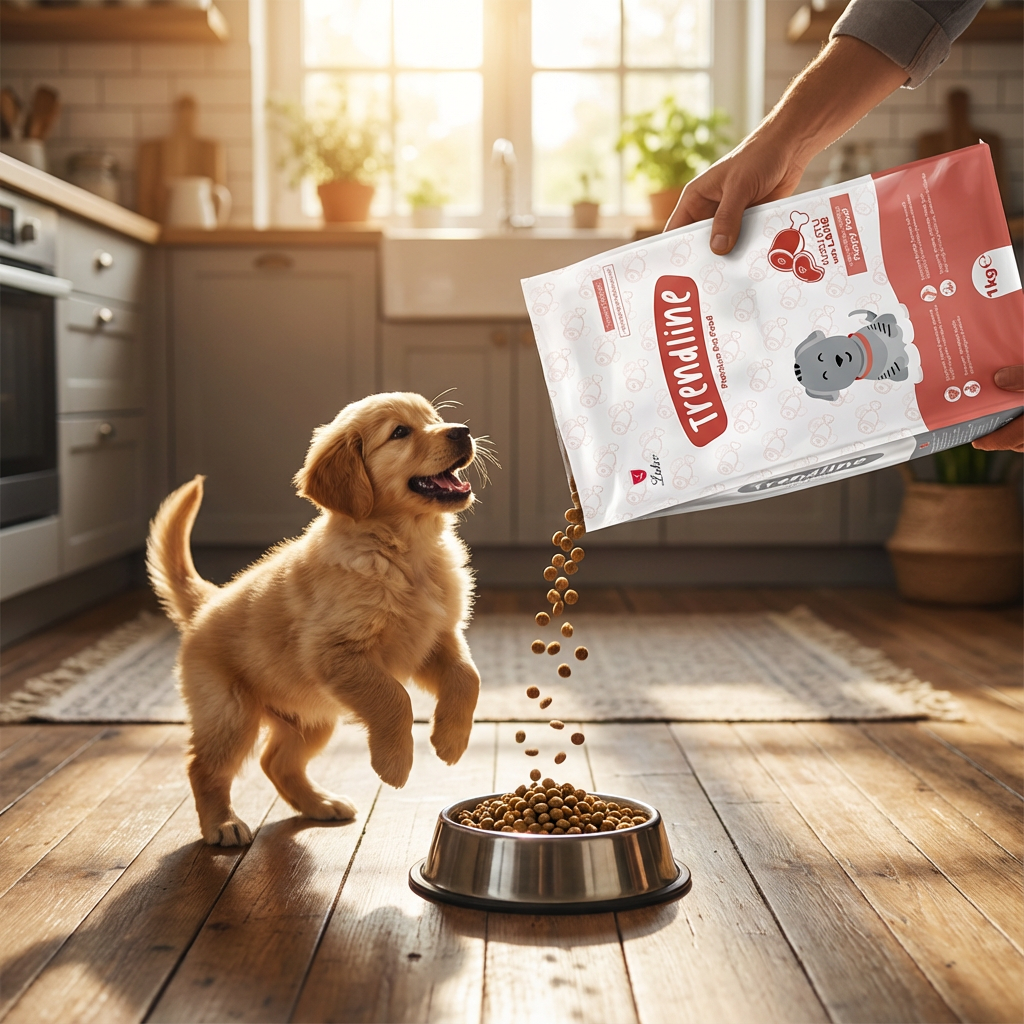 Trendline Kuzu Etli Pirinçli Yavru Köpek Maması 15 kg