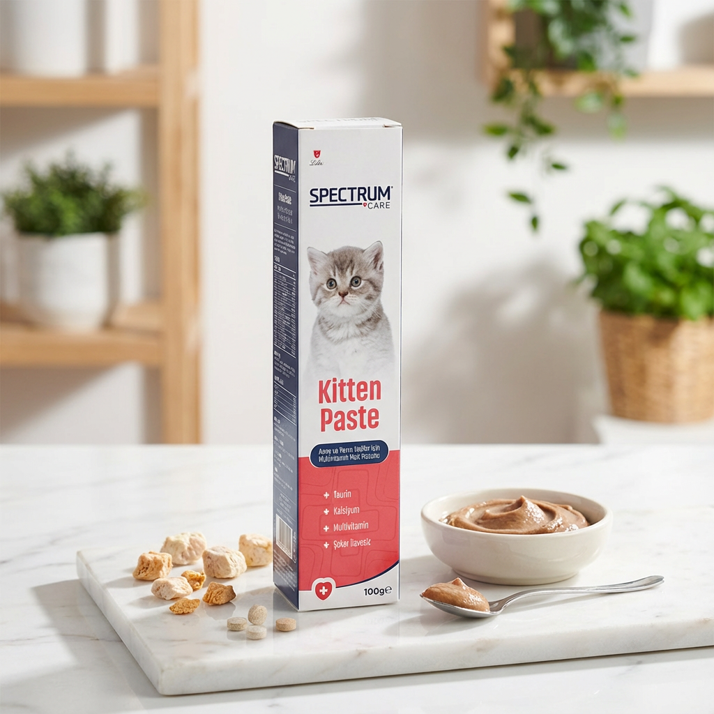 Spectrum Anne ve Yavru Kediler için Multivitamin Malt Macunu 100gr