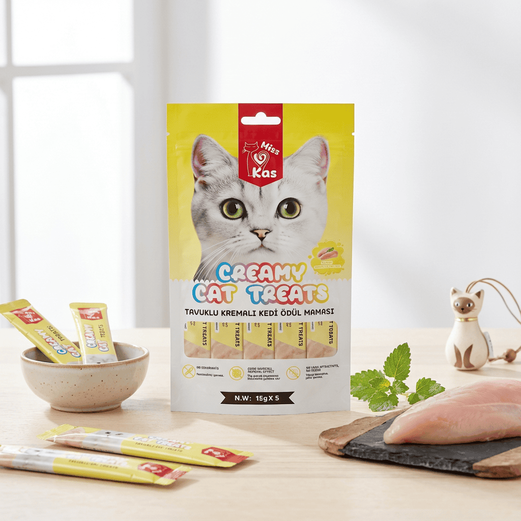 Miss Kas Tavuklu Kremalı Kedi Ödül Maması 15gx5