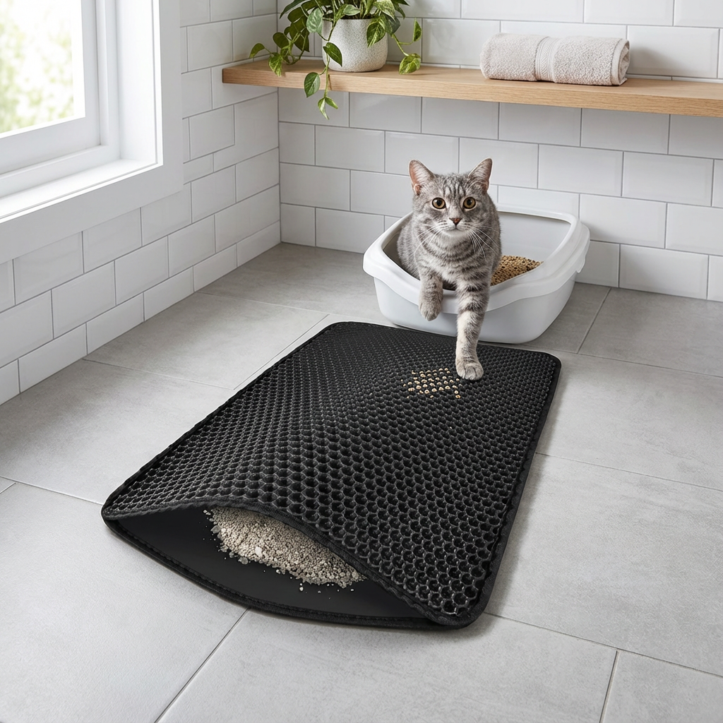 KEDİ SERT TUVALET PASPASI