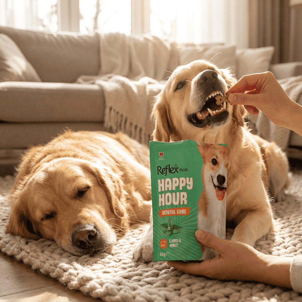 Happy Hour / Dental Care - Ağız ve Diş Sağlığı için Destekleyici Köpek Ödül Maması 60 Gr
