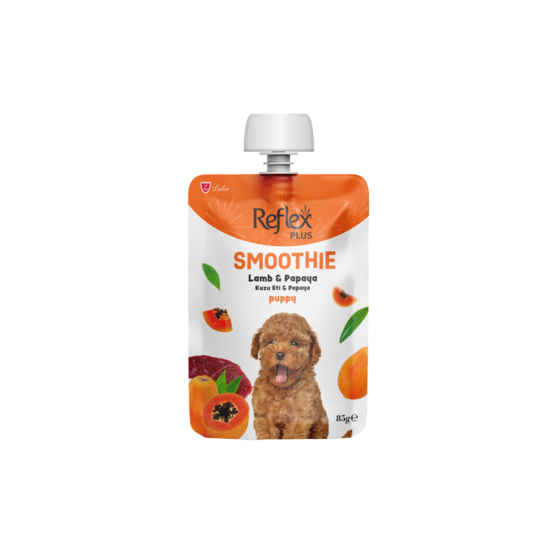 Smoothie / Kuzu Etli ve Papaya Yavru Köpek Sıvı Ödül Maması 85 Gr