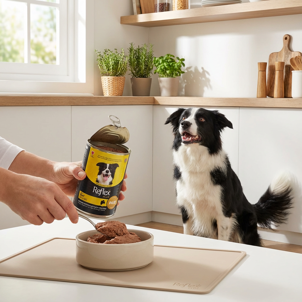 Reflex Plus Pate Dana Etli Yetişkin Köpek Maması 400 Gr x 12 Adet