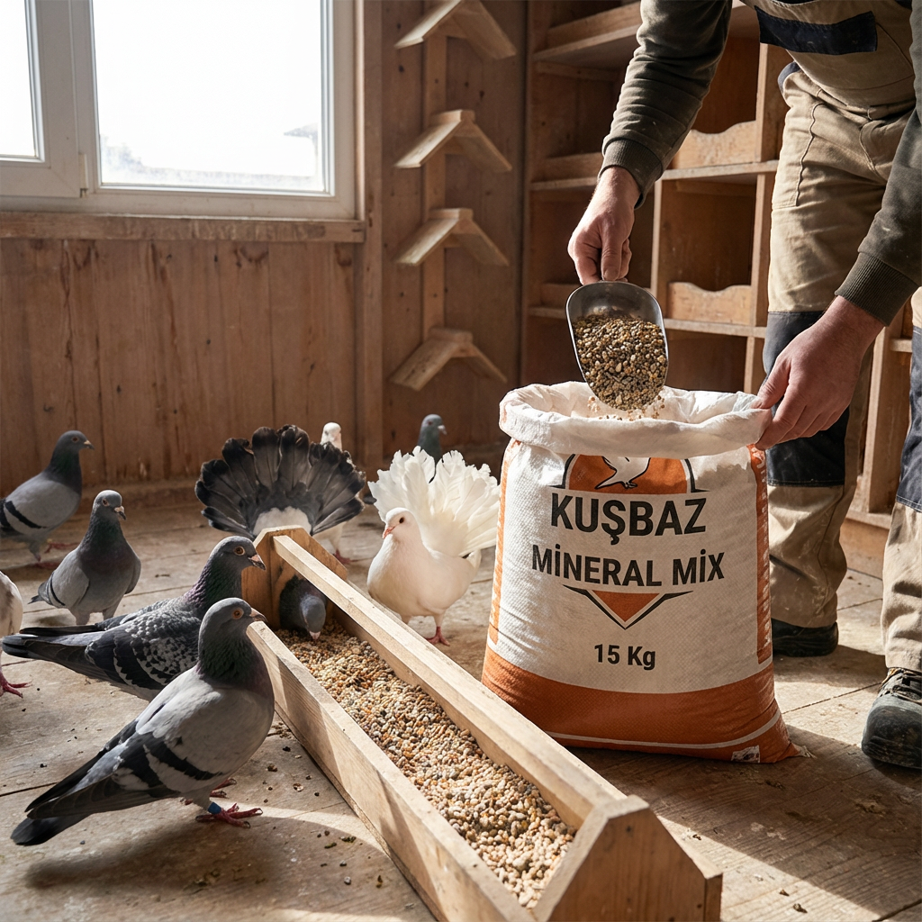 KUŞBAZ MİNERAL MİX 15 Kg Çuval