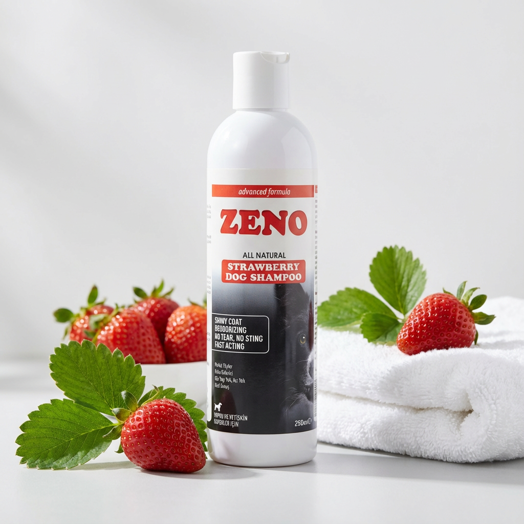 ZENO STRAWBERRY DOG SHAMPOO
