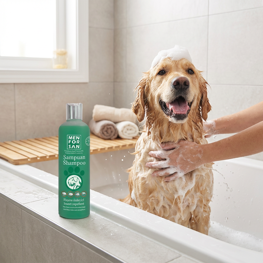 MENFORSAN HAŞERE ÖNLEYİCİ KÖPEK ŞAMPUANI 300ML