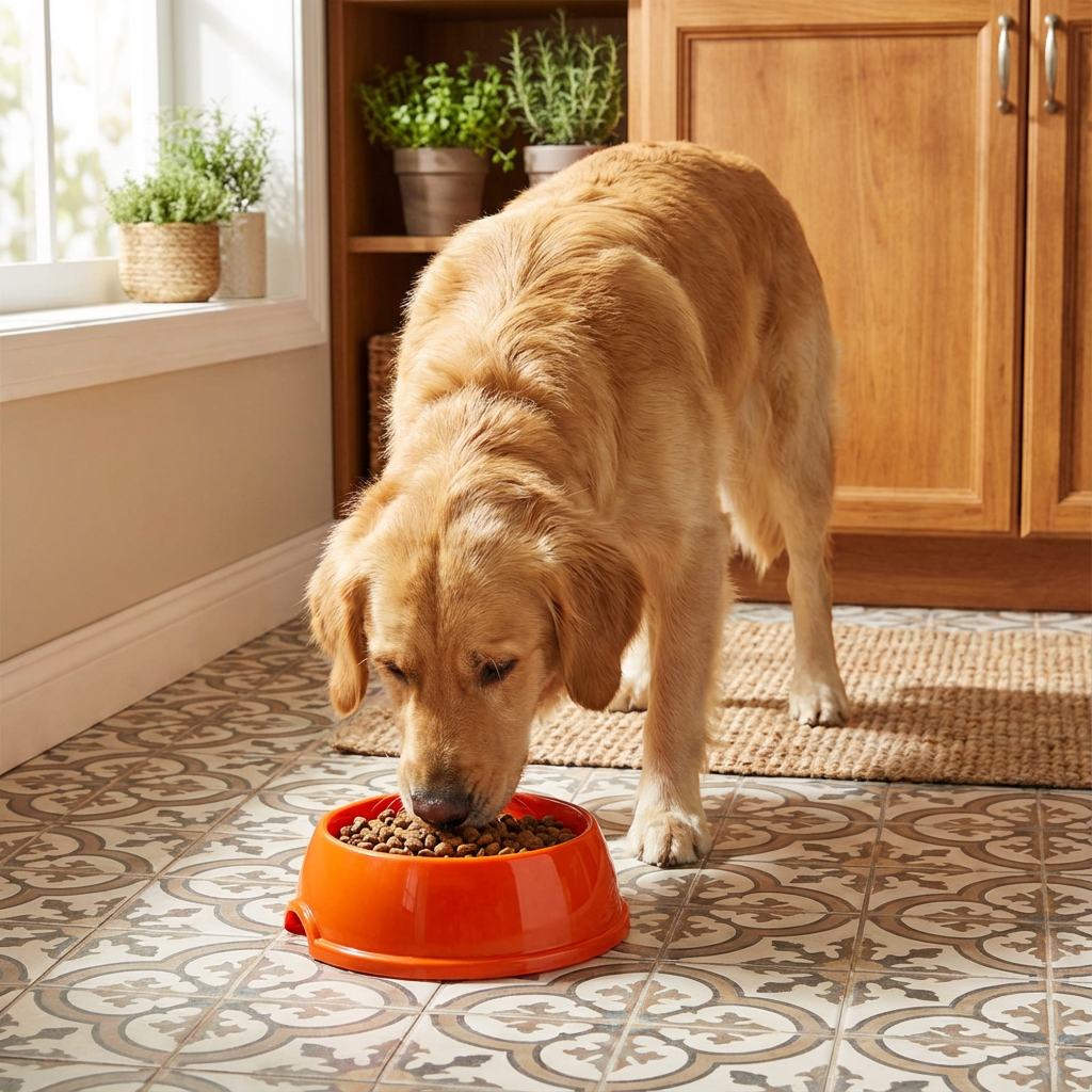 KÖPEK MAMA KABI RENKLİ YUVARLAK TEKLİ