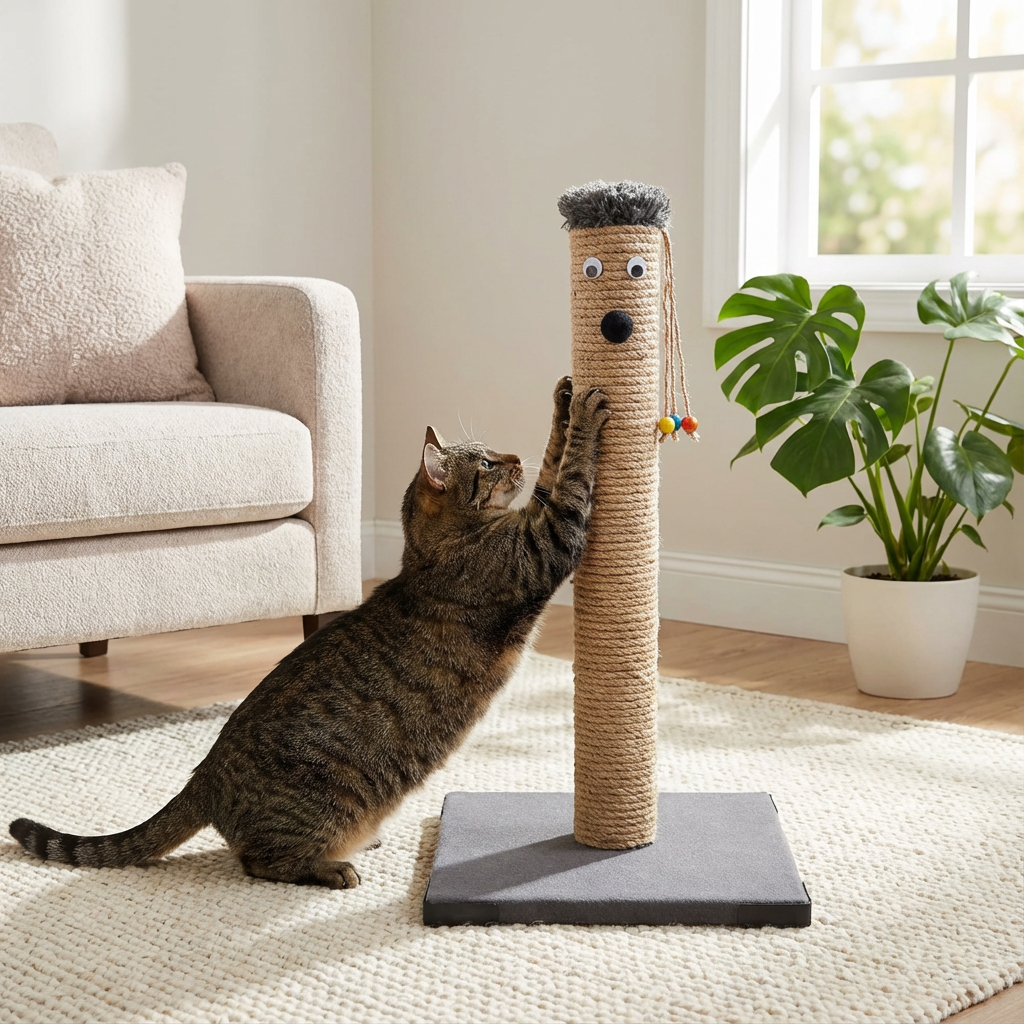 KUMAŞ KEDİ TIRMALAMA XL