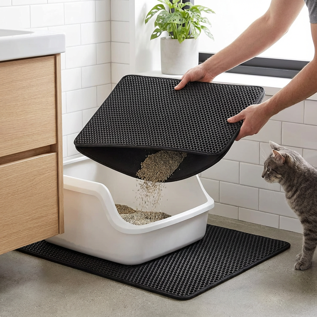 KEDİ TUVALET PASPASI