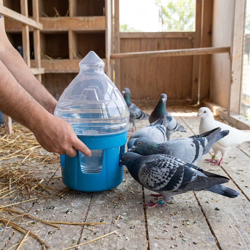 GÜVERCİN SULUĞU 3LT ŞEFFAF