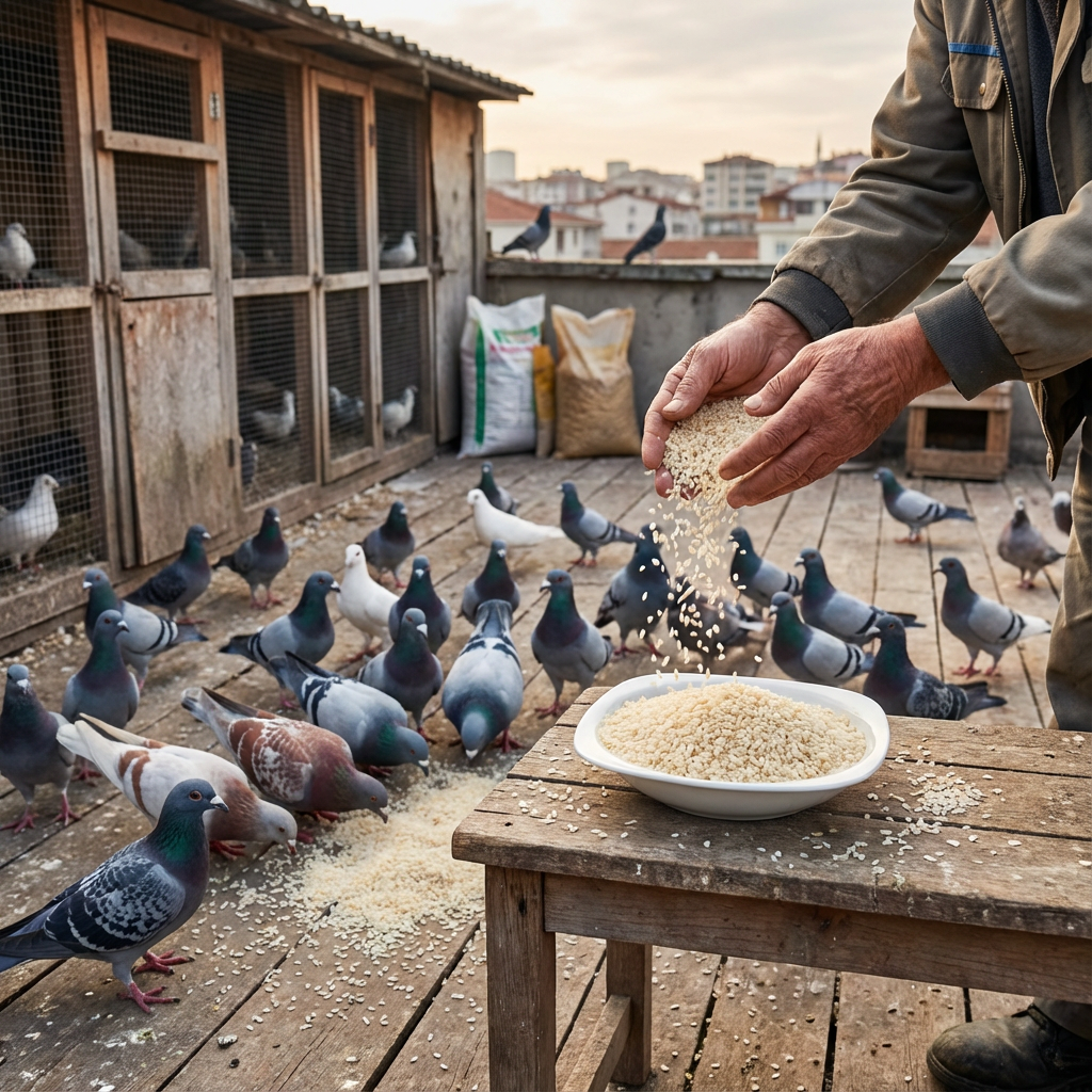 PİRİNÇ KUŞ YEMİ