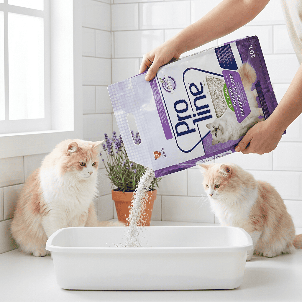 Proline Bentonit Lavanta Kokulu Kedi Kumu 10 lt