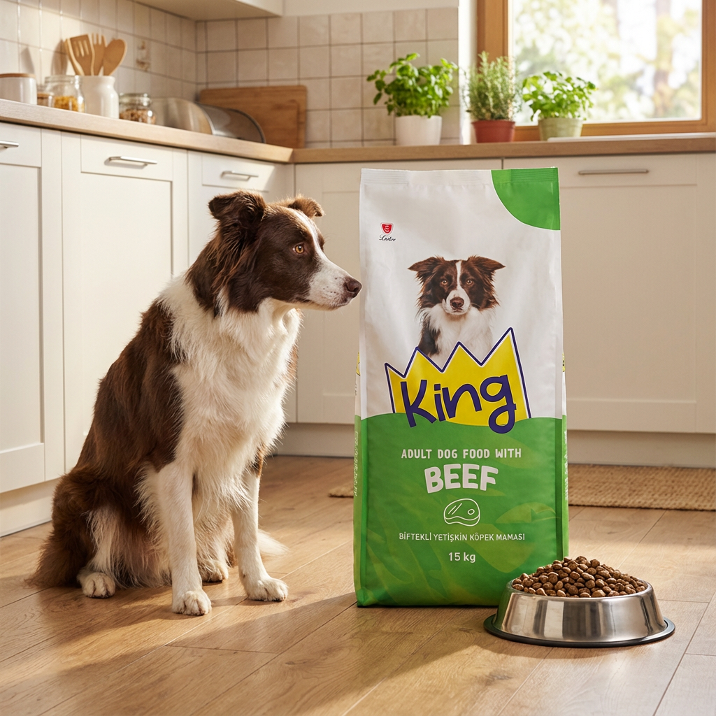 King Biftekli Yetişkin Köpek Maması 15 kg