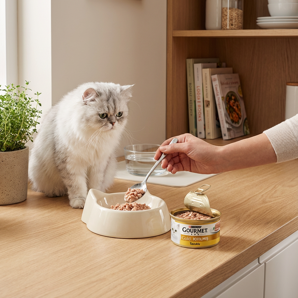 Gourmet Kıyılmış Tavuklu Yaş Kedi Maması 85 gr