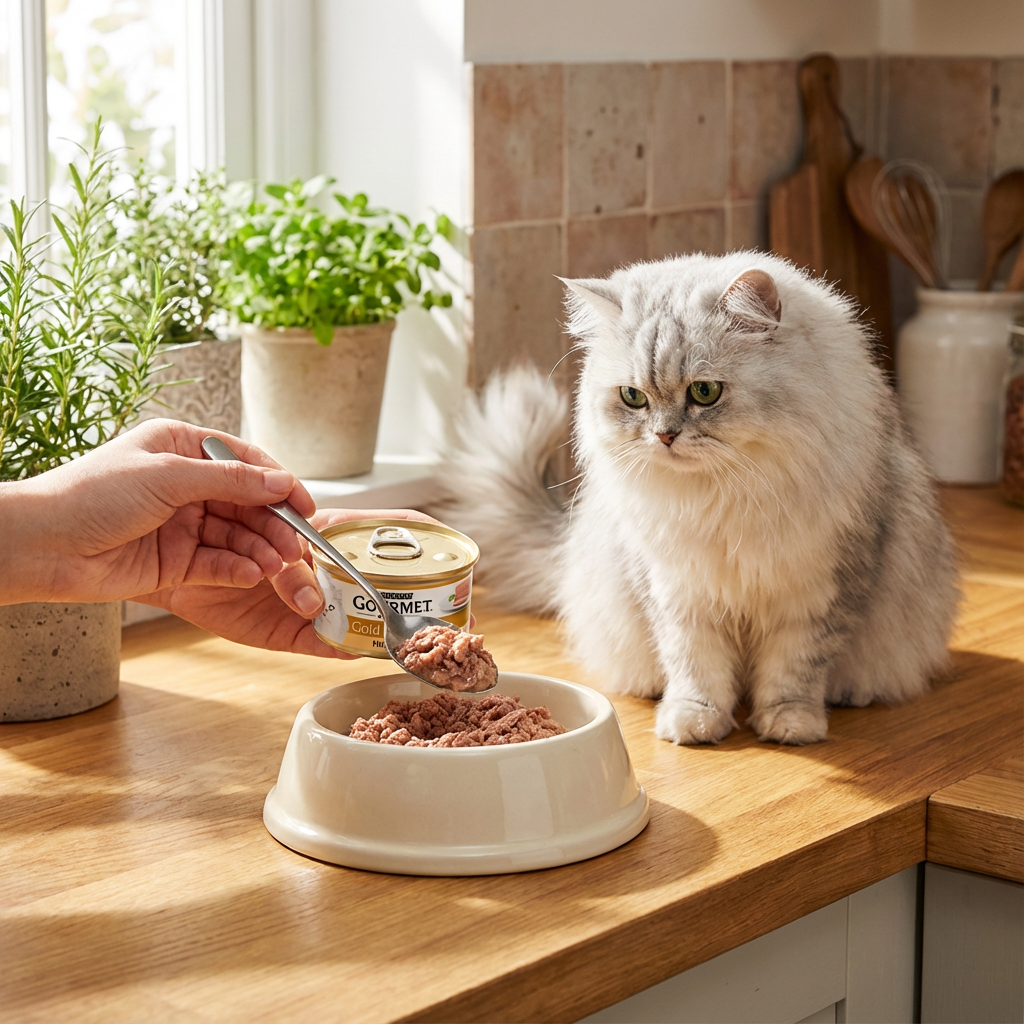 Gourmet Gold Kıyılmış Hindili Kedi Konservesi 85 gr