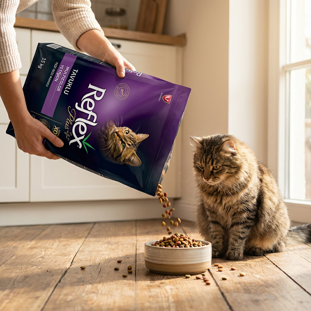 Reflex Tavuklu Multicolor Yetişkin Kedi Maması 15 kg