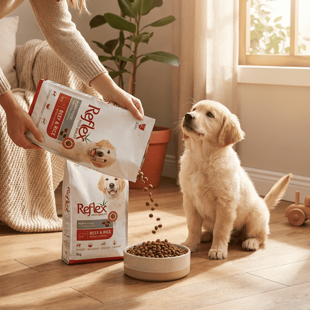 Reflex Puppy Biftekli Yavru Köpek Maması 3 kg
