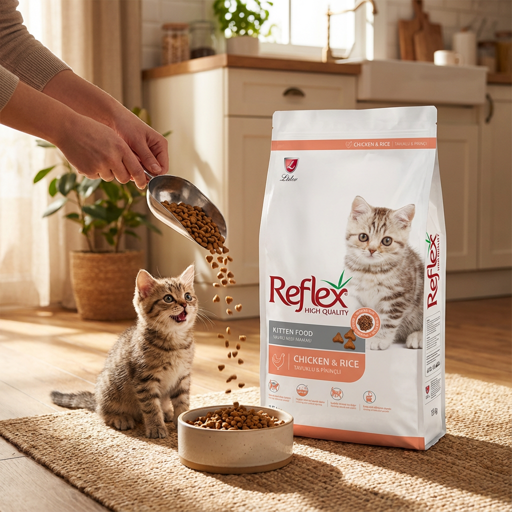 Reflex Kitten Tavuklu Yavru Kedi Maması 15 kg