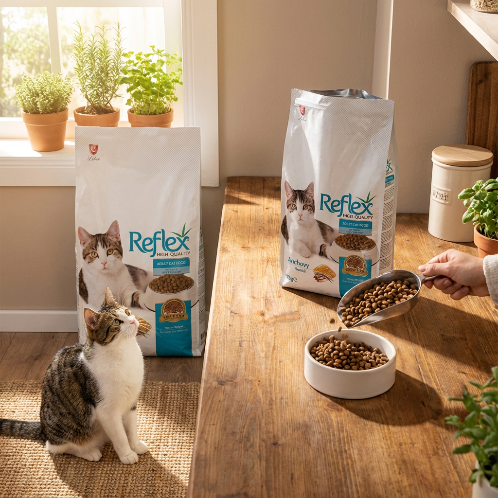 Reflex Anchovy Hamsili Yetişkin Kedi Maması 15 kg